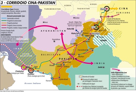 corridoio cina pakistan